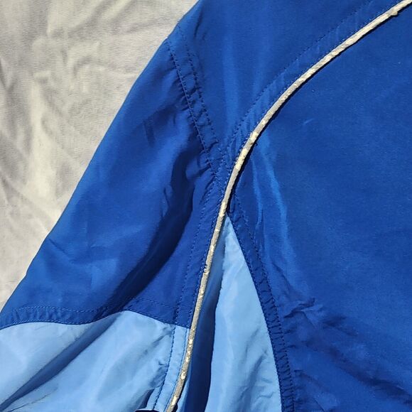 Brooks Jacket Womens Medium Blue Running Run Jog Full Zip Vented Light Ladies - Picture 7 of 8